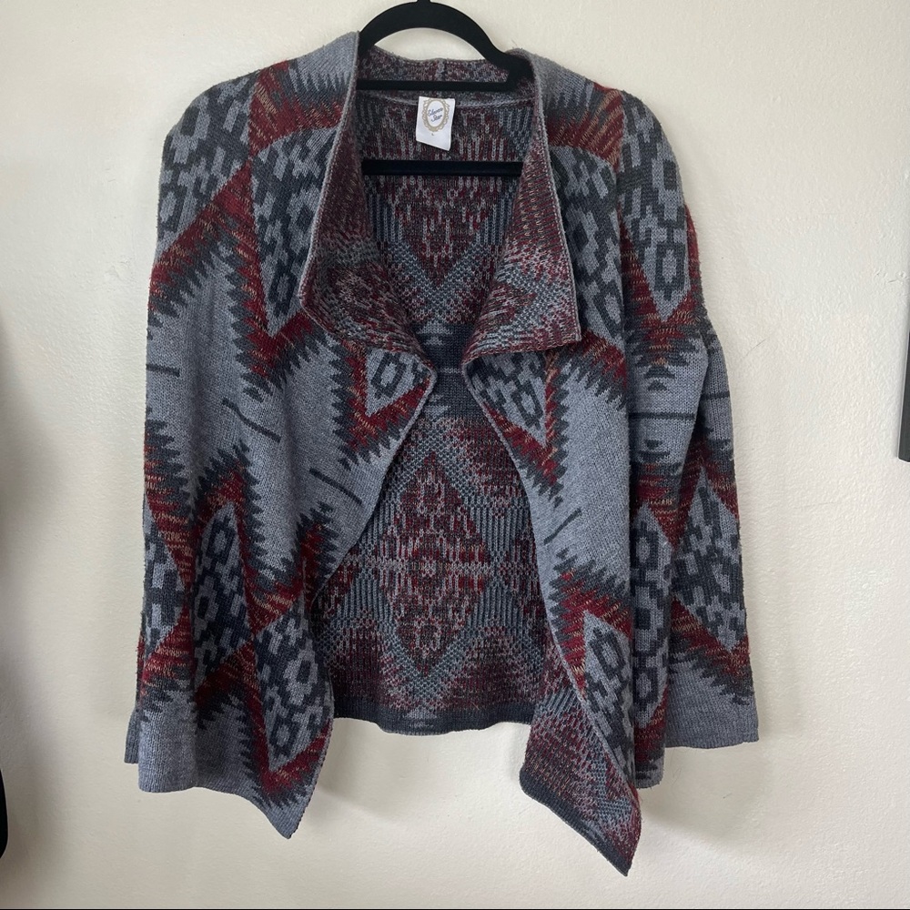 Eleven Star Western Aztec Indian Cardigan Sweater. Excellent condition S/Large